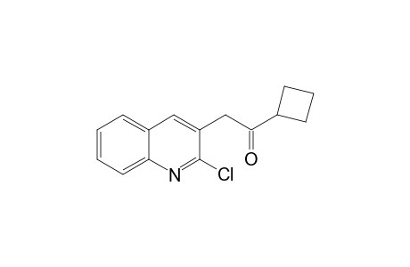2-(2-Chloroquinolin-3-yl)-1-cyclobutylethanone
