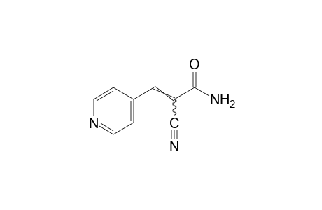 alpha-CYANO-4-PYRIDINEACRYLAMIDE