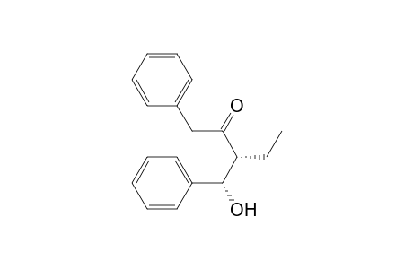 (3R*,4S*)-3-Ethyl-4-hydroxy-1,4-diphenyl-2-butanone