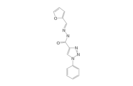 (2'-FURYLIDENE)-1H-1-(PHENYL)-1,2,3-TRIAZOLE-4-CARBOHYDRAZIDE