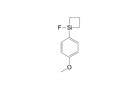1-FLUORO-1-(4'-METHOXYPHENYL)-SILACYCLOBUTANE