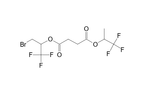 Succinic acid, 1,1,1-trifluoroprop-2-yl 1-bromo-3,3,3-trifluoroprop-2-yl ester