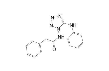 N-(5-anilino-1H-tetraazol-1-yl)-2-phenylacetamide