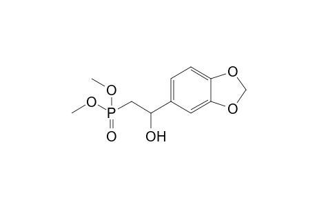 Dimethyl 2-(benzo[d][1,3]dioxol-5-yl)-2-hydroxyethylphosphonate