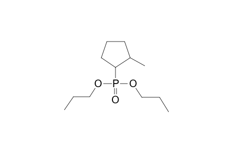 O,O-DIPROPYL(2-METHYLCYCLOPENTYL)PHOSPHONATE (DIASTEREOMER MIXTURE)