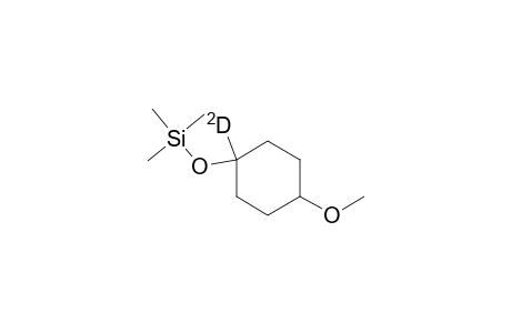 Silane, [(4-methoxycyclohexyl-1-d)oxy]trimethyl-