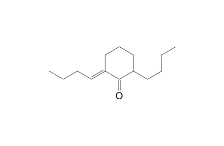 Cyclohexanone, 2-butyl-6-butylidene-, (E)-