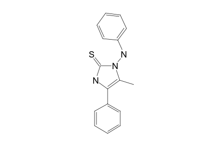 2,3-Dihydro-5-methyl-4-phenyl-1-phenylamino-1H-imidazole-2-thione