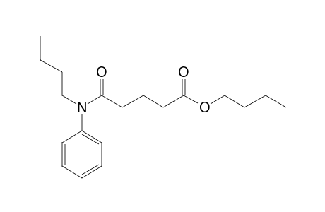 Glutaric acid, monoamide, N-butyl-N-phenyl-, butyl ester