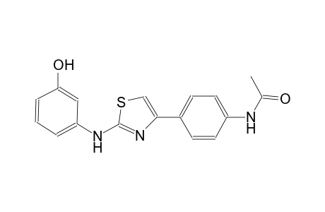 acetamide, N-[4-[2-[(3-hydroxyphenyl)amino]-4-thiazolyl]phenyl]-