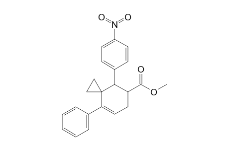 Methyl 4-(4-nitrophenyl)-8-phenylspiro[2.5]oct-7-ene-5-carboxylate