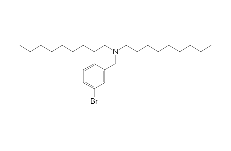 3-Bromobenzylamine, N,N-dinonyl-