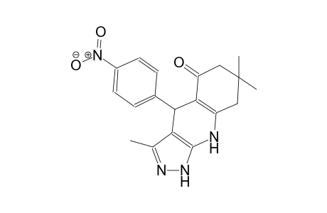 5H-pyrazolo[3,4-b]quinolin-5-one, 1,4,6,7,8,9-hexahydro-3,7,7-trimethyl-4-(4-nitrophenyl)-
