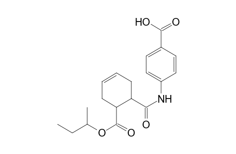 4-[(6-Sec-butoxycarbonyl-cyclohex-3-enecarbonyl)-amino]-benzoic acid