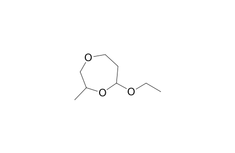 3-Methyl-5-ethoxy-1,4-dioxacycloheptane