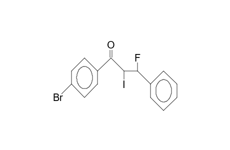 erythro-4'-Bromo-3-fluoro-2-iodo-3-phenyl-propiophenone