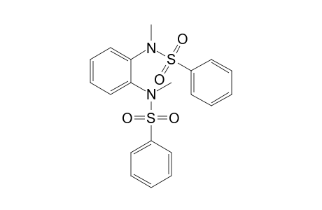 N-methyl-N-[2-[methyl(phenylsulfonyl)amino]phenyl]benzenesulfonamide