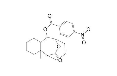 2-(p-Nitrobenzoyloxy)-8-methyl-13-oxatricyclo[7.3.2.0(3,8)]tetradecan-14-one