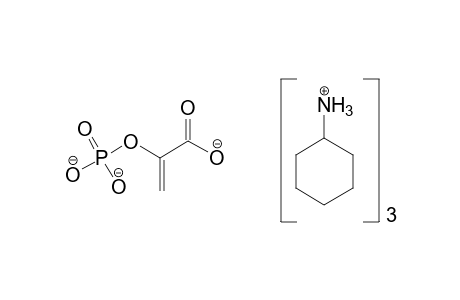 Phosphoenolpyruvic acid tricyclohexylammonium salt