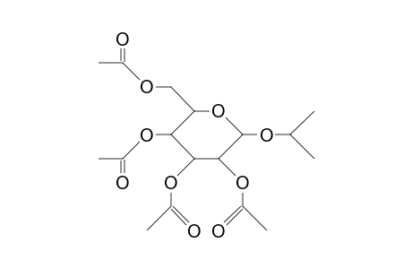 Tetra-O-acetyl-1-isopropyl.beta.-D-glucopyranoside