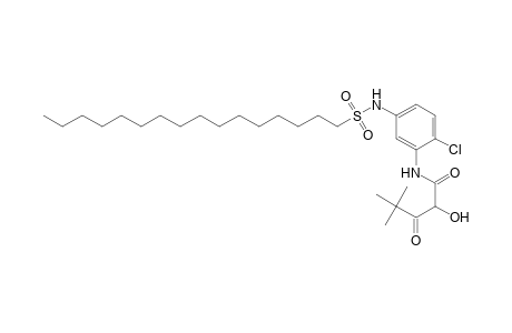 Pentanamide, N-[2-chloro-5-[(hexadecylsulfonyl)amino]phenyl]-2-hydroxy-4,4-dimethyl-3-oxo-