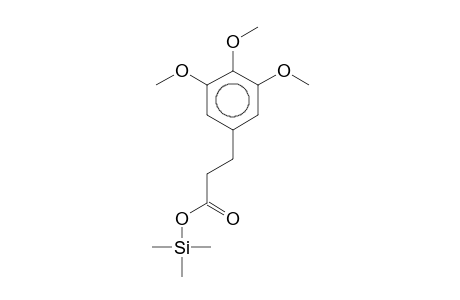 3-(3,4,5-trimethoxyphenyl)propanoic acid trimethylsilyl ester