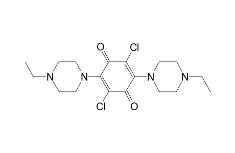 2,5-bis(chloranyl)-3,6-bis(4-ethylpiperazin-1-yl)cyclohexa-2,5-diene-1,4-dione