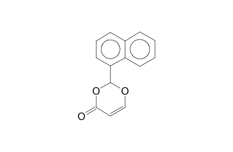 4H-1,3-Dioxin-4-one, 2-(1-naphthalenyl)-, (.+-.)-