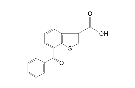 7-benzoyl-2,3-dihydrobenzo[b]thiophene-3-carboxylic acid