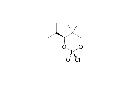 TRANS-2-CHLORO-4-ISOPROPYL-5,5-DIMETHYL-1,3,2-LAMBDA(5)-DIOXOPHOSPHORINANE-2-ONE