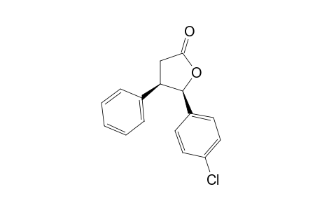 cis-5-(4-Chlorophenyl)-4-phenyltetrahydrofuran-2-one