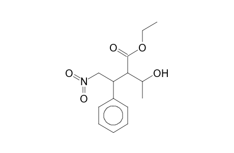 Ethyl 2-(1-hydroxyethyl)-4-nitro-3-phenylbutanoate