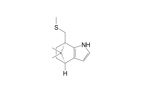 (-)-(4S,7S)-4,5,6,7-Tetrahydro-8,8-dimethyl-7-methylthiomethyl-1H-4,7-methanoindole