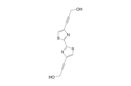 4,4'-Bis(3-hydroxyprop-1-ynyl]-2,2'-bithiazole