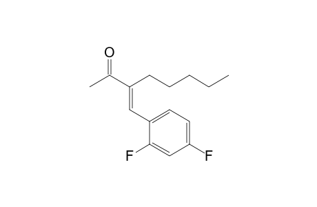 (E)-3-(2,4-difluorobenzylidene)octan-2-one