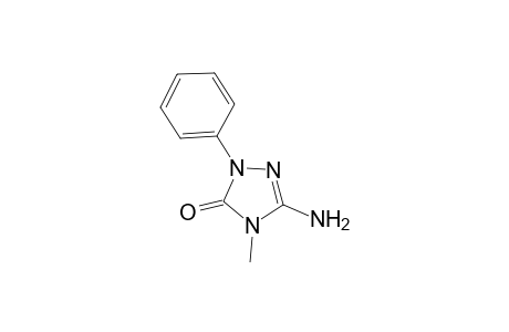 5-amino-4-methyl-2-phenyl-1,2,4-triazol-3-one