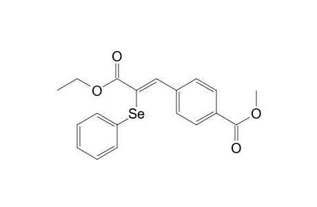 Ethyl 2-(phenylseleno)-3-[4-carbomethoxyphenyl]-2-propenoate