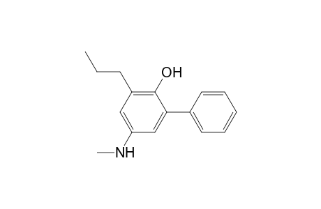 4-(methylamino)-2-phenyl-6-propyl-phenol