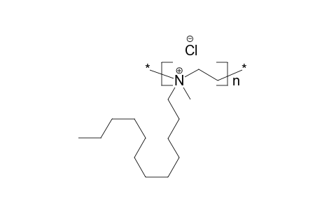 Poly(n-methyl-n-dodecylethyleneammonium chloride)