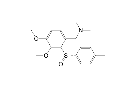(S)-1-[3,4-Dimethoxy-2-(p-tolylsulfinyl)phenyl]-N,Ndimethylmethanamine