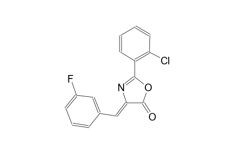 (4Z)-2-(2-chlorophenyl)-4-(3-fluorobenzylidene)-1,3-oxazol-5(4H)-one