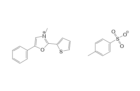 3-methyl-5-phenyl-2-(2-thienyl)oxazolium p-toluenesulfonate