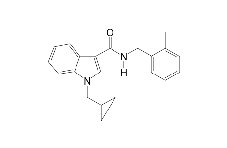 1-Cyclopropylmethyl-N-(2-methylbenzyl)-1H-indole-3-carboxamide