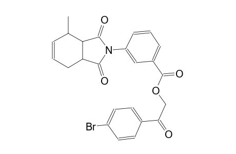 benzoic acid, 3-(1,3,3a,4,7,7a-hexahydro-4-methyl-1,3-dioxo-2H-isoindol-2-yl)-, 2-(4-bromophenyl)-2-oxoethyl ester