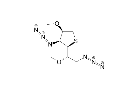 (2R,3S,4R)-3-azido-2-[(1S)-2-azido-1-methoxy-ethyl]-4-methoxy-tetrahydrothiophene