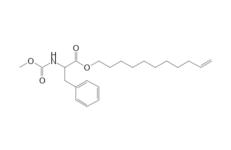 l-Phenylalanine, N-methoxycarbonyl-, undec-10-enyl ester