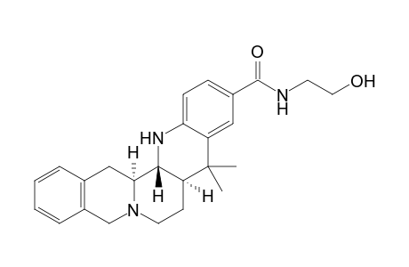 (8aR,14aR,14bS)-N-(2'-Hydroxyethyl)-9,9-dimethyl-7,8,8a,9,14,14a,14b,15-octahydro-5H-benzo[b]isoquino[2,3-h]-1,7-naphthyridine-11-carboxamide