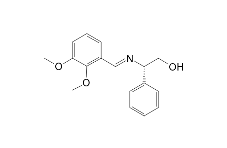 (2S)-2-{[(E)-(2,3-dimethoxyphenyl)methylidene]amino}-2-phenylethanol