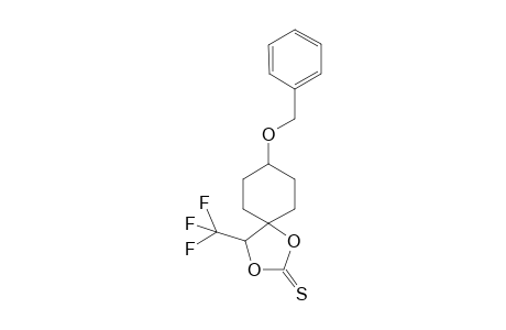 4-Benzyloxy-5'-trifluoromethylcyclohexanespiro-4'-(1',3'-dioxolane)-2'-thione