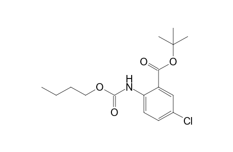 t-Butyl 2-[(butoxycarbonyl)amino]-5-chlorobenzoate